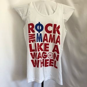 Rock Me Mama Phi Mu Tank Top